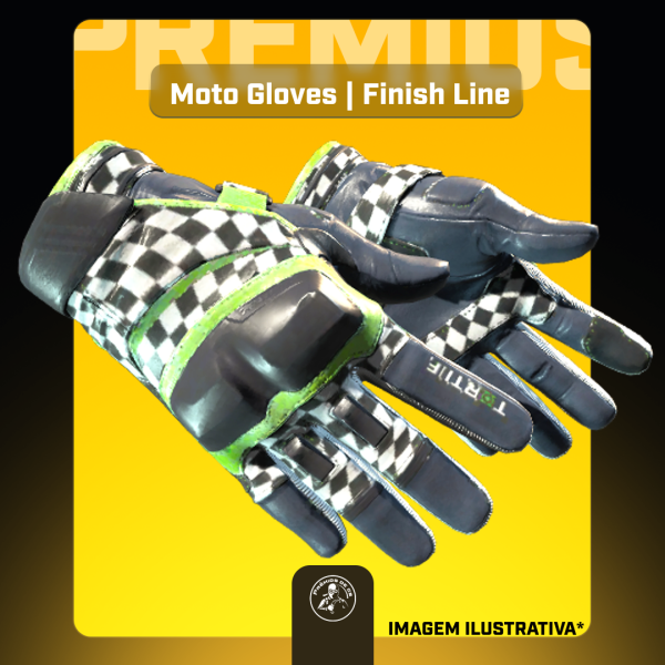 — 0108 ★ Moto Gloves | Finish Line (Field-Tested)